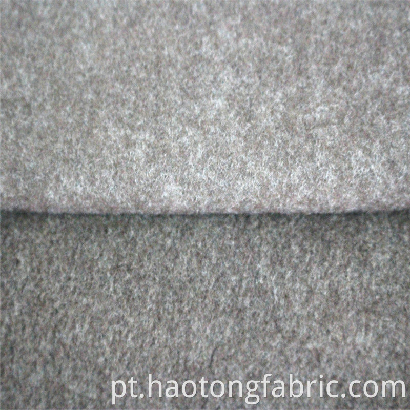 Cation Polyester Polar Fleece Coat Fabric